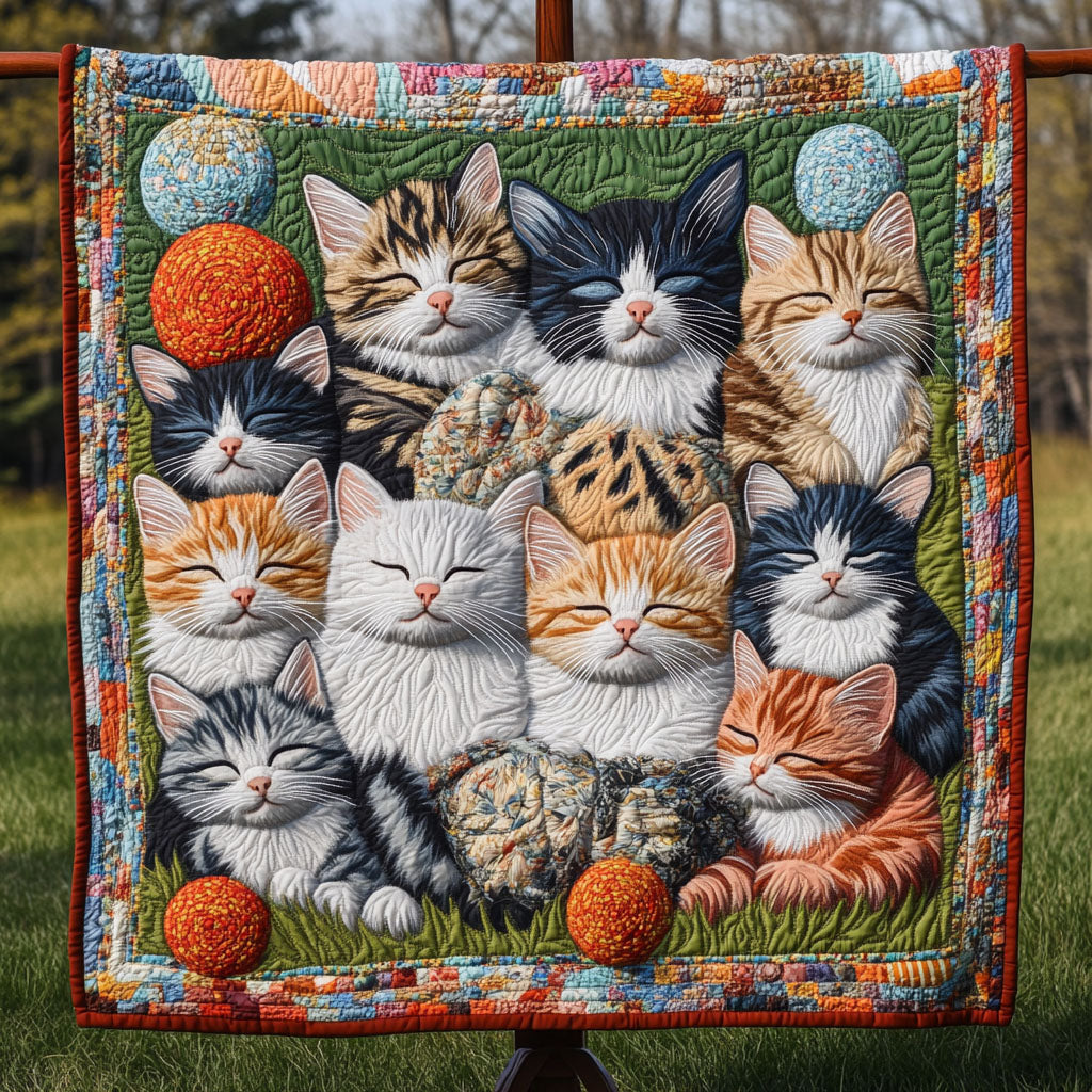 Catnap Haven Quilted Blanket Room Decor Ideas Gift For Girls - Tradiviet