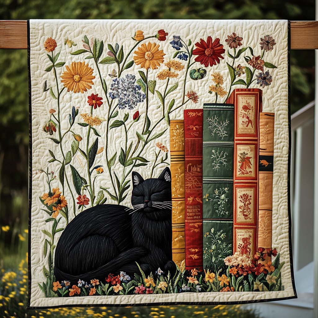 Catnap Stories Quilted Blanket Room Ideas Gift For Women - Tradiviet