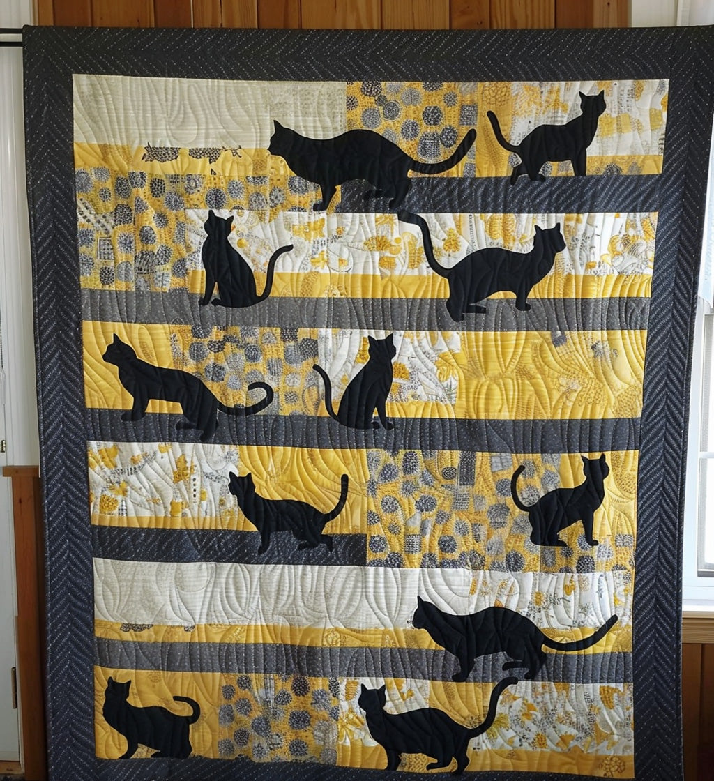 Cat's Cradle Quilted Blanket Holiday Decorations Gift For Daughter - Tradiviet