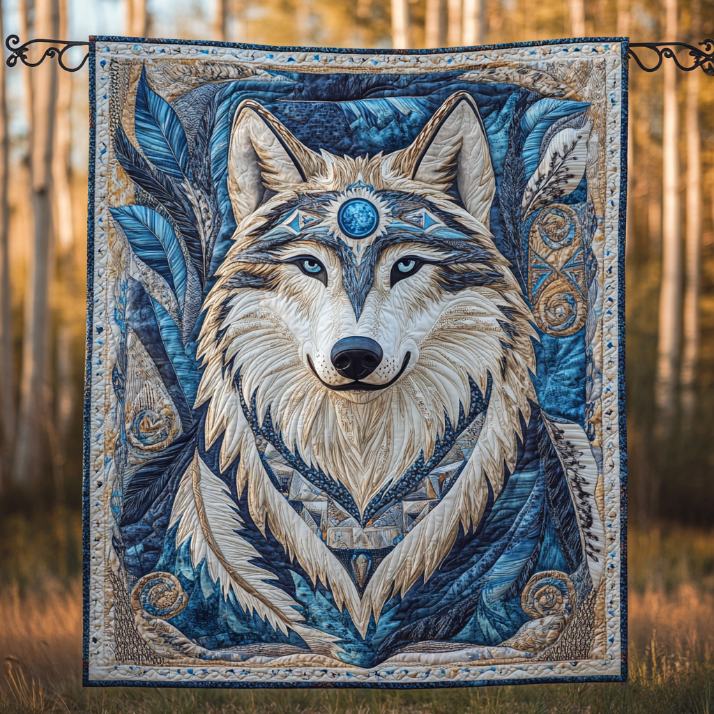 Celestial Alpha Quilted Blanket House Decorations Inside Gift For Home Lover - Tradiviet