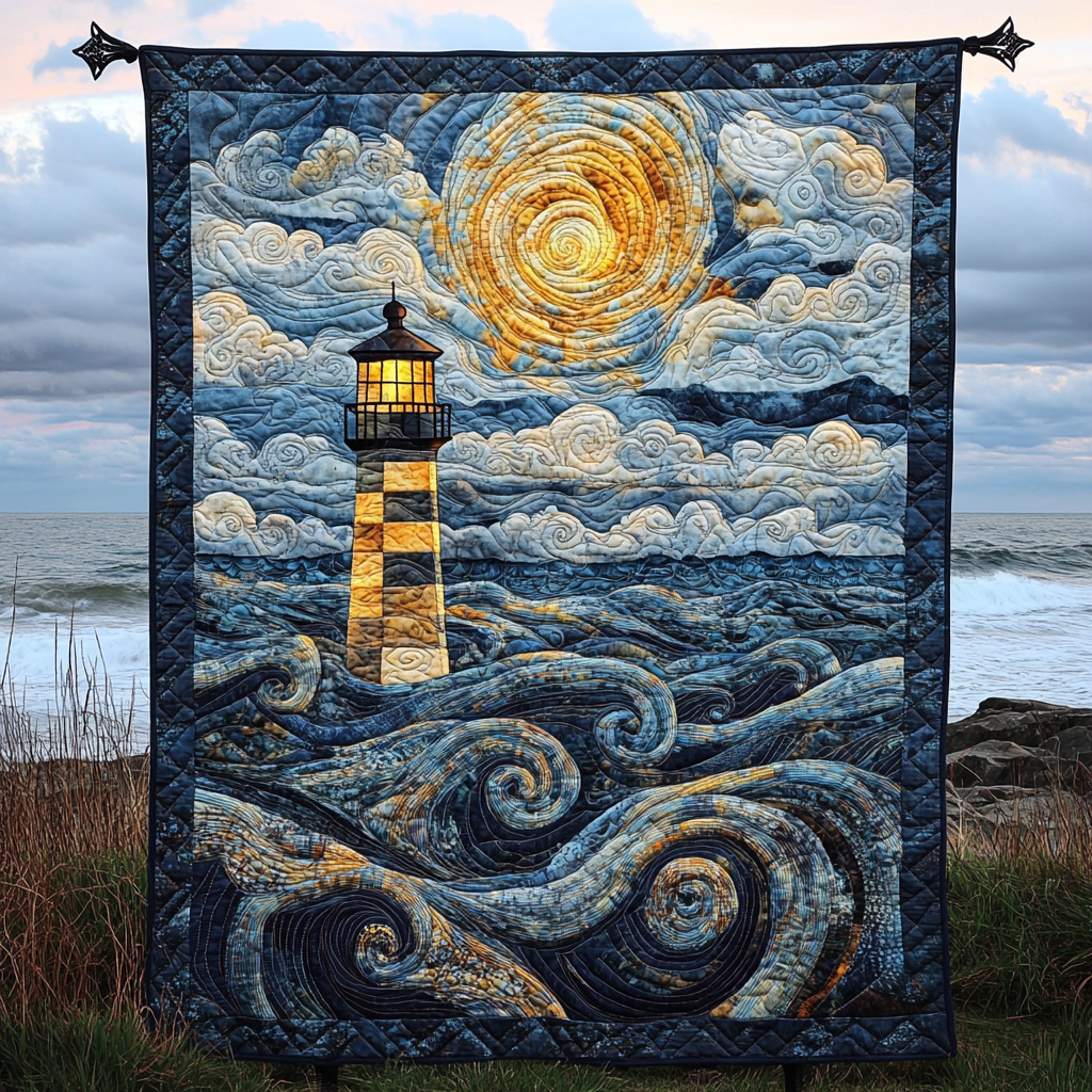 Celestial Light Quilted Blanket July 4 Apparel Patriotic Presents - Tradiviet