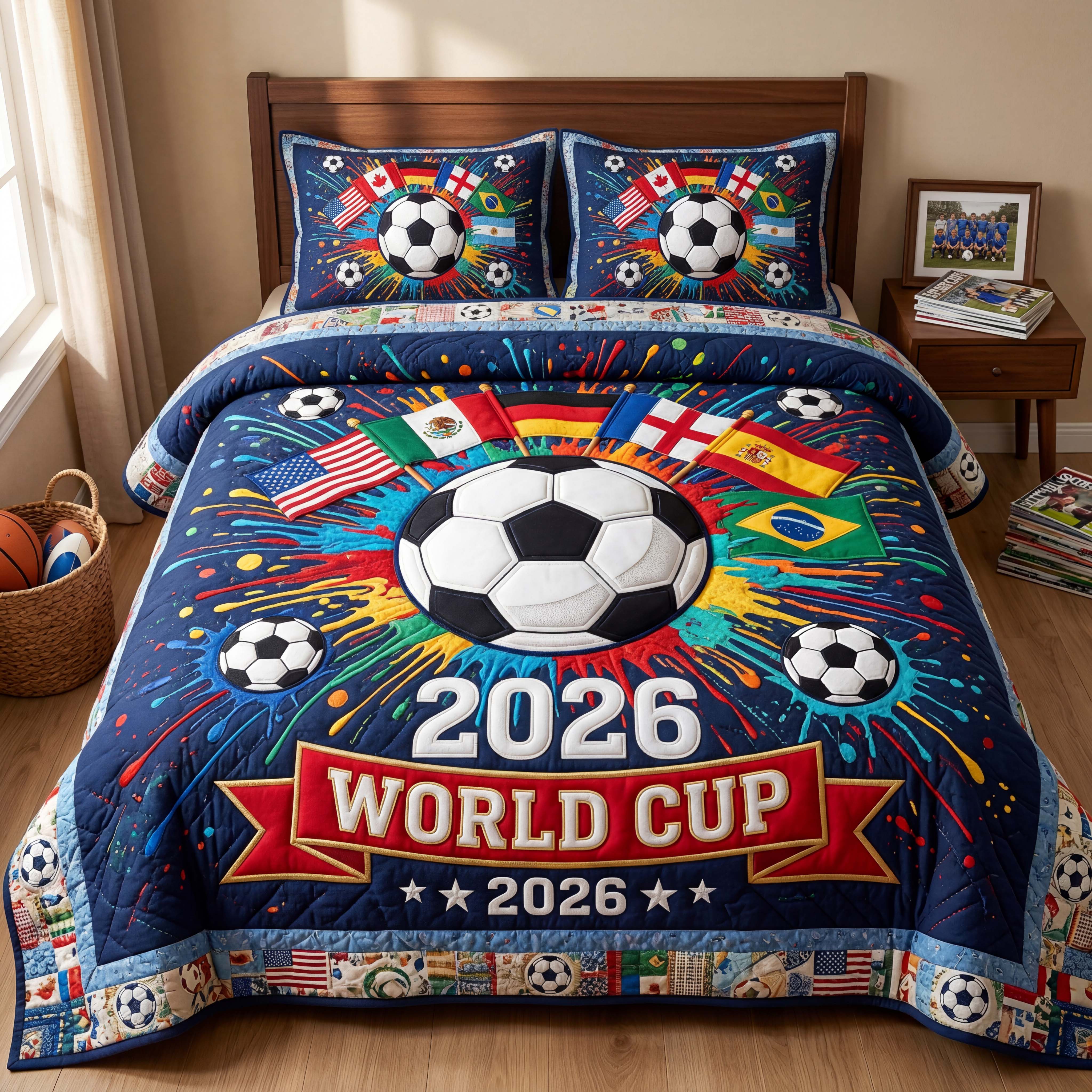 Champions Burst Quilted Bedding Set Champions Burst Classic Gift For Champions Burst - Tradiviet