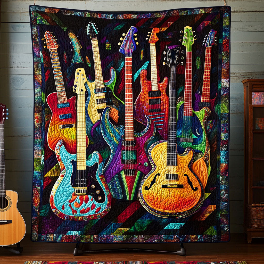 Chord Craze Quilted Blanket America Land Of The Free Patriotic Gifts For Men - Tradiviet