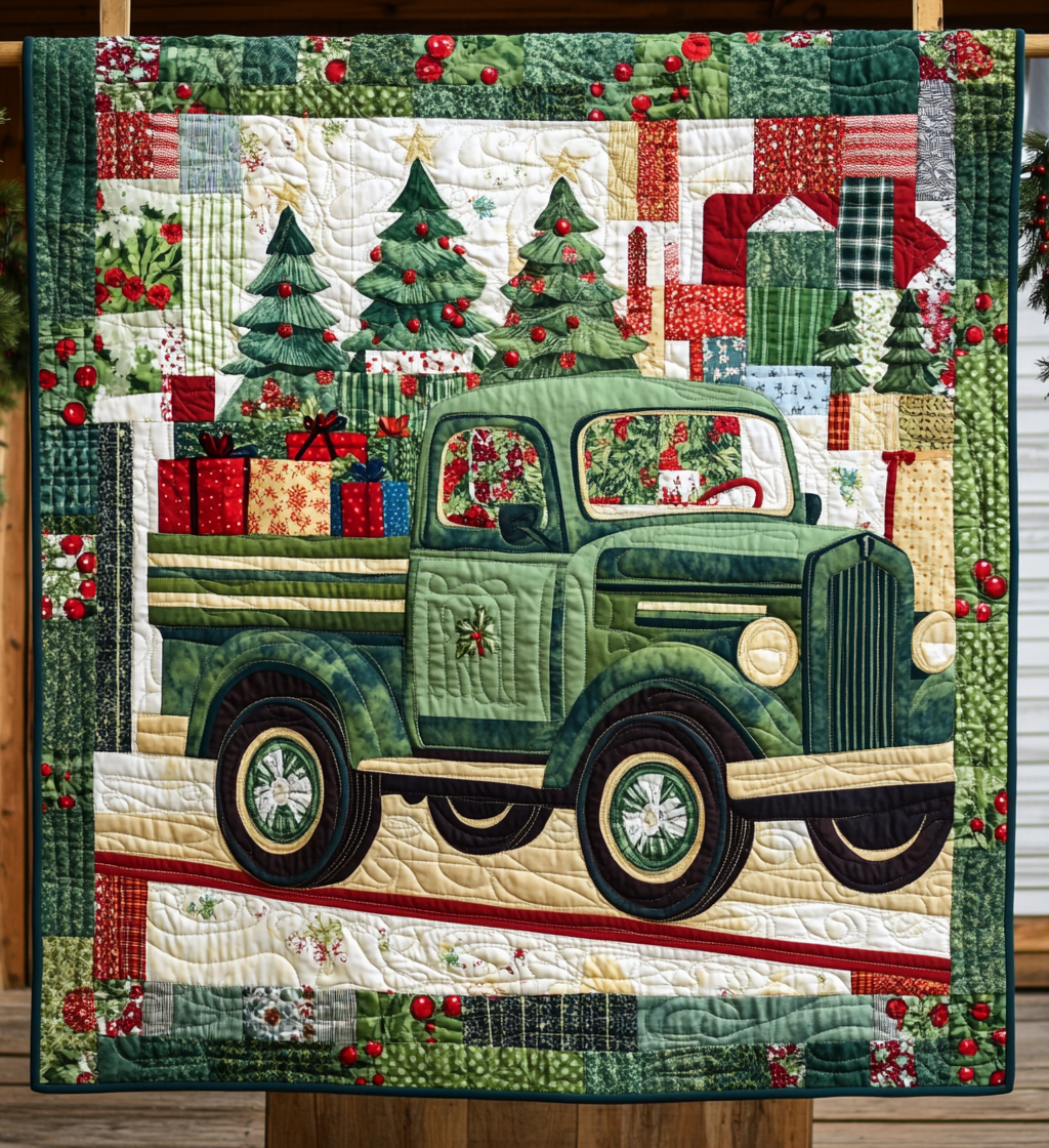 Christmas Carrier Quilted Blanket July 4 1776 July 4 2026 Gifts For 4Th Of July - Tradiviet