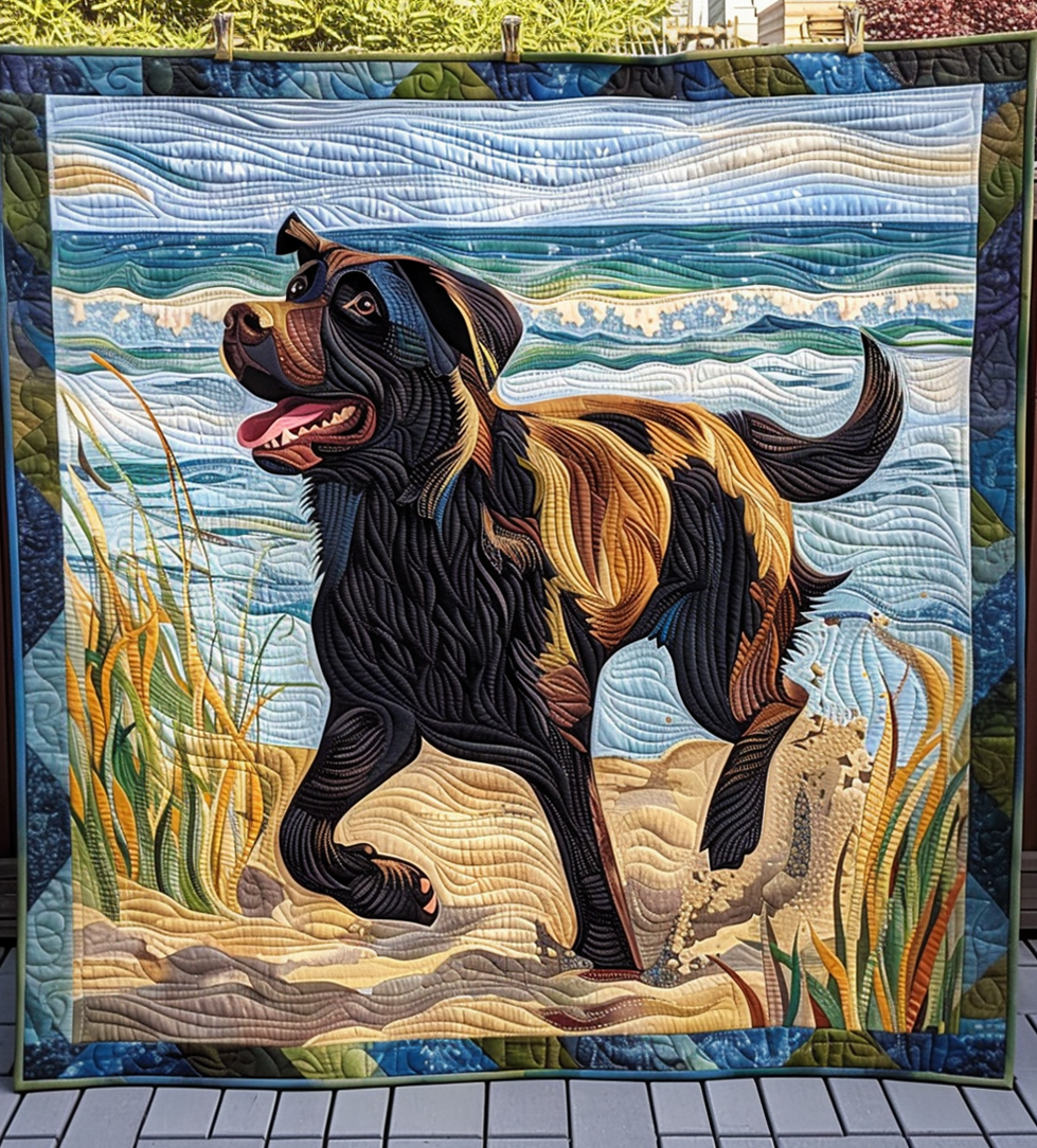 Coastal Explorer Quilted Blanket Vacation House Decoration Gift For Parents - Tradiviet