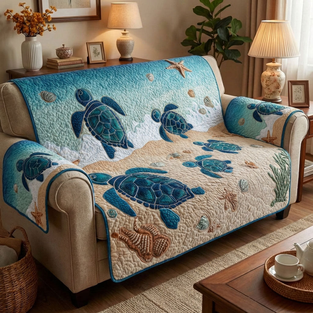 Coral Coast Quilted Sofa Cover The Best Couch Slipcovers Turtle Gifts For Her - Tradiviet