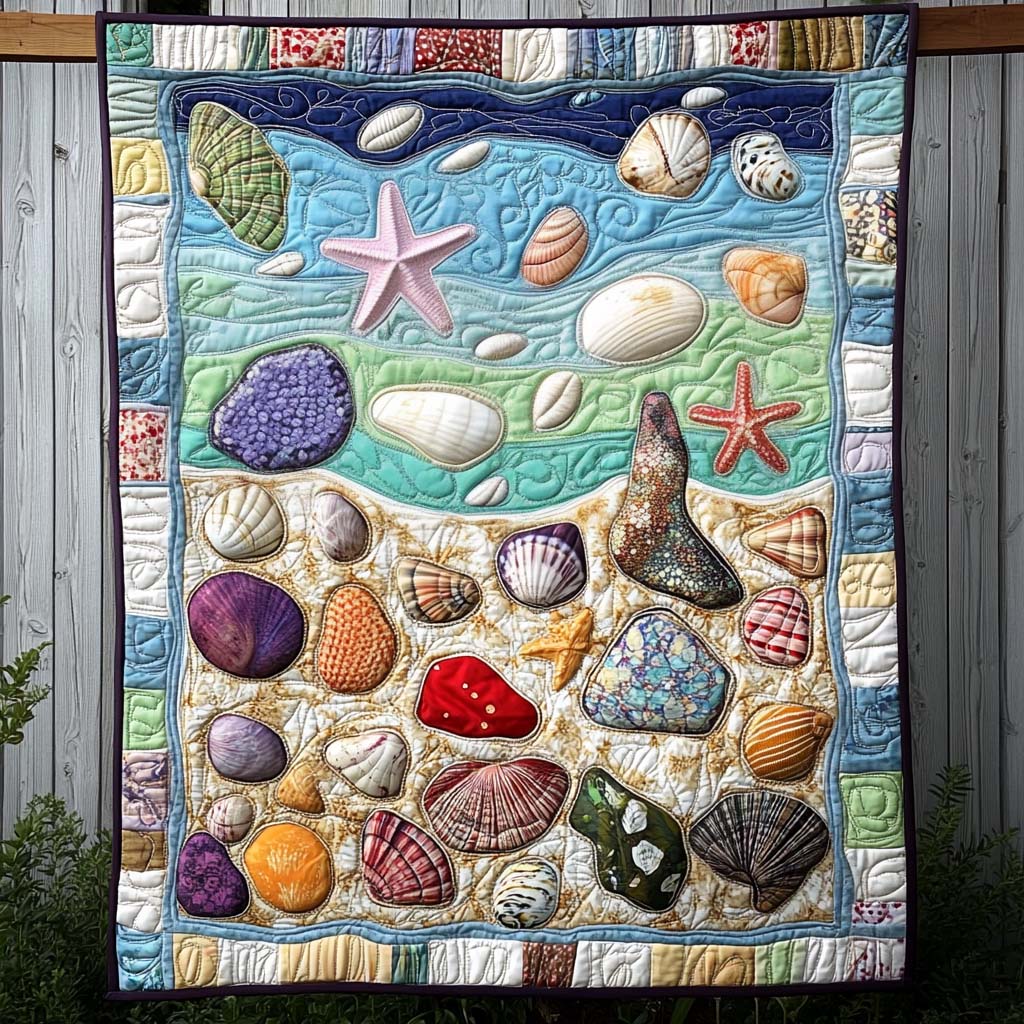 Coral Treasures Quilted Blanket USA 250 Years Of Defending Liberty Gift For Brother - Tradiviet