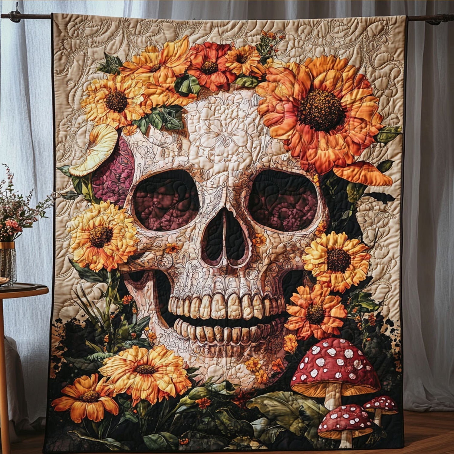 Cosmic Reverie Quilted Blanket 7th July 1776-2026 Gift For Her - Tradiviet