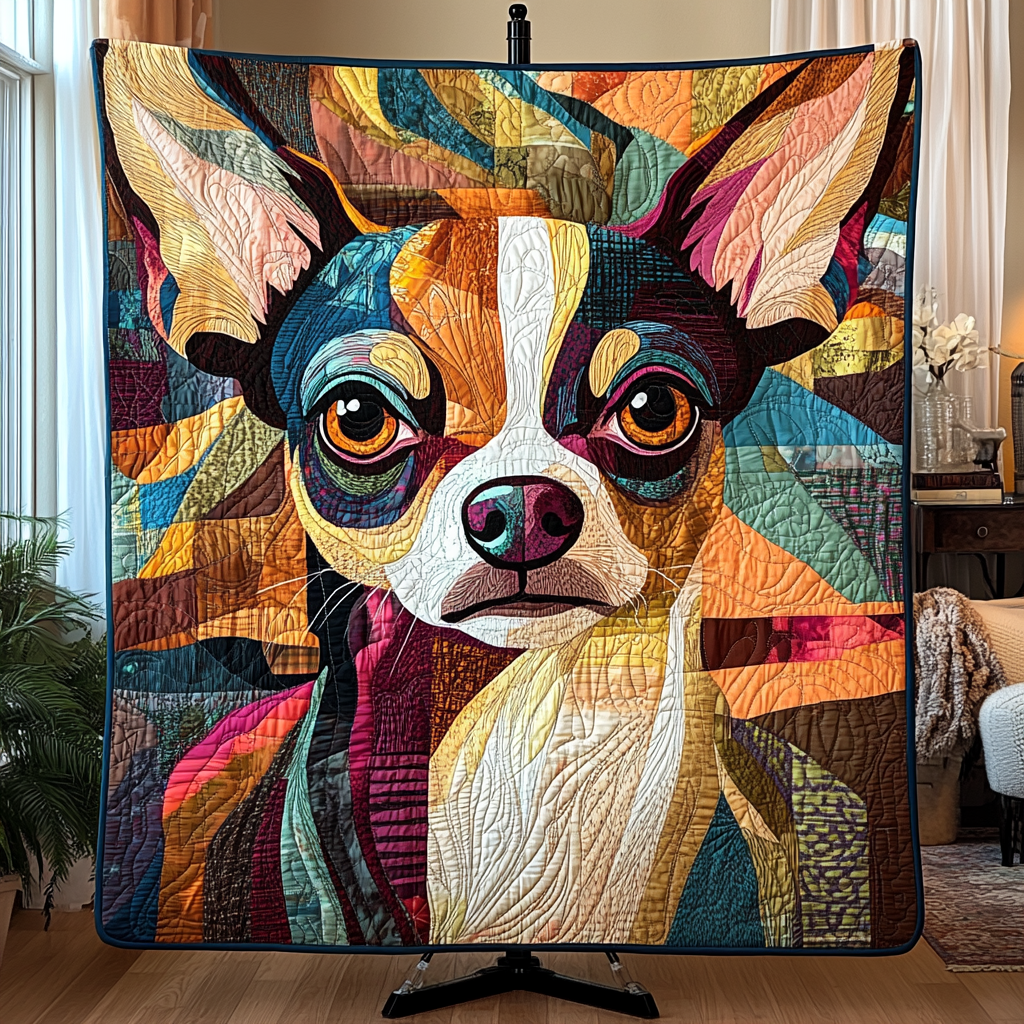 Cozy Canine Quilted Blanket House Decorations Gift For Men - Tradiviet