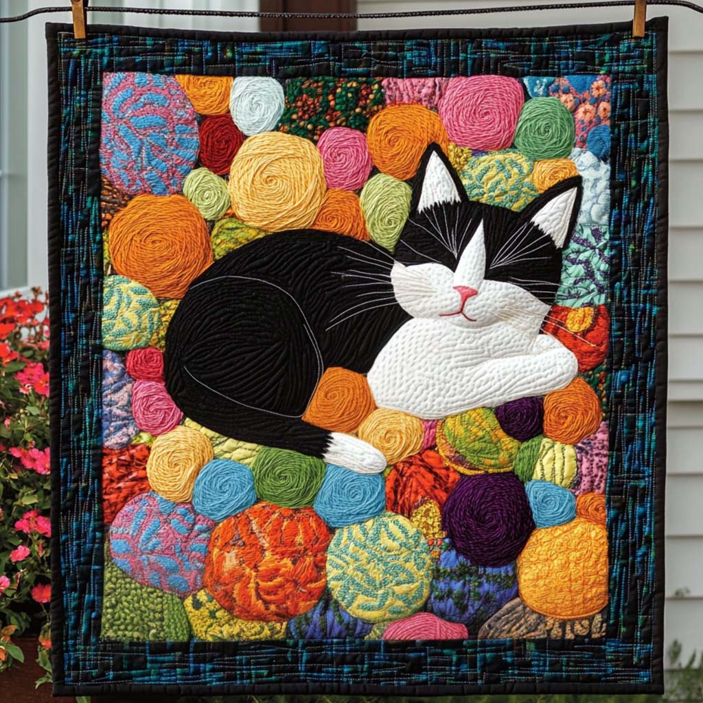 Cozy Yarn Dreams Quilted Blanket Vacation House Decoration Gift For Decor Home - Tradiviet