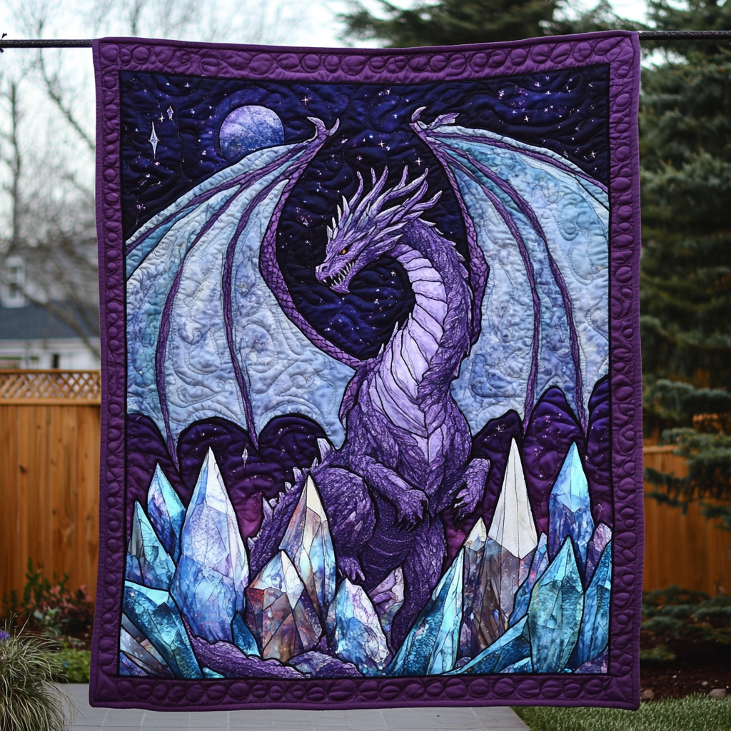 Crystal Claw Quilted Blanket America's Birthday Gift For Mom - Tradiviet