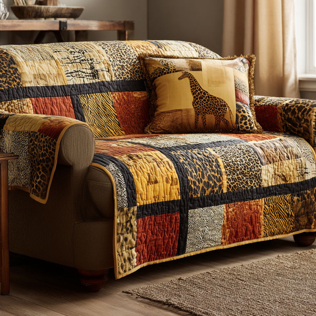 Cultural Threads Quilted Sofa Cover Best Sofa Cushion Covers Best Melanin Gifts For Ladies - Tradiviet