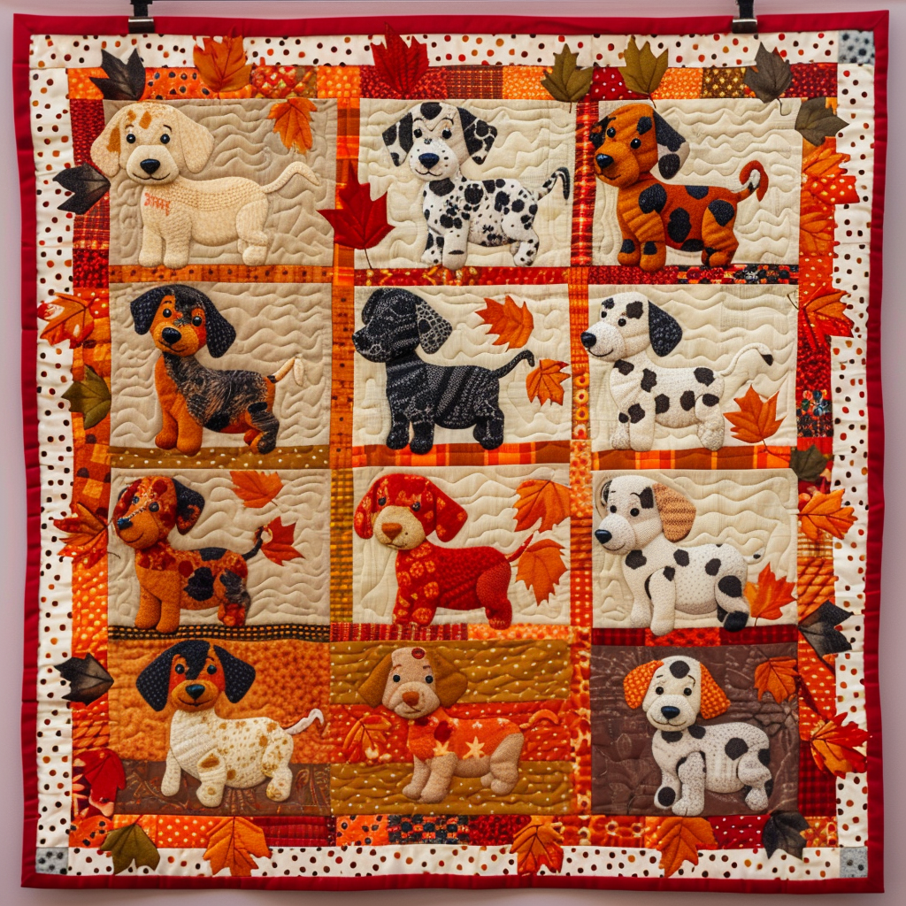 Dalmatian Friends Quilted Blanket July 4 1776 July 4 2026 Gift For Nana - Tradiviet