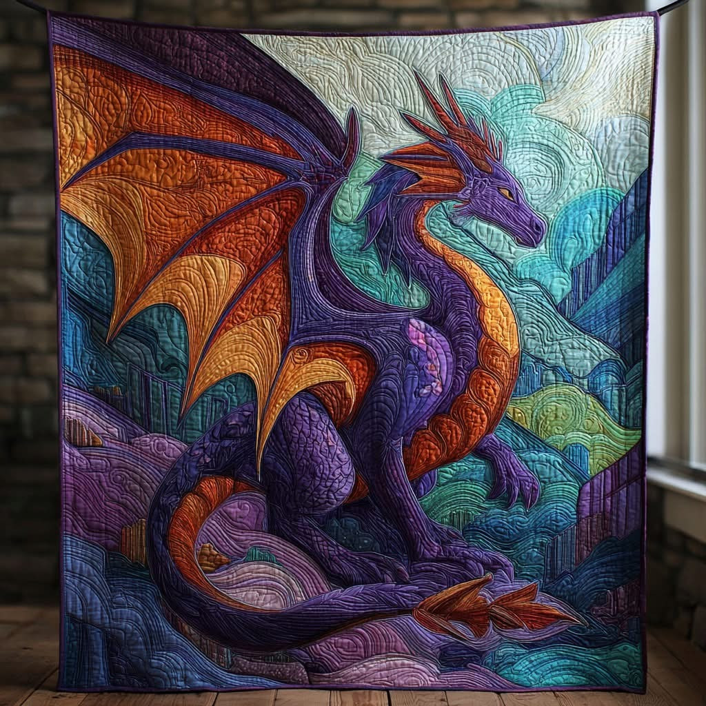 Dragon Keeper Quilted Blanket Bedroom Decor Ideas Unique Gifts For Dragon Lovers - Tradiviet