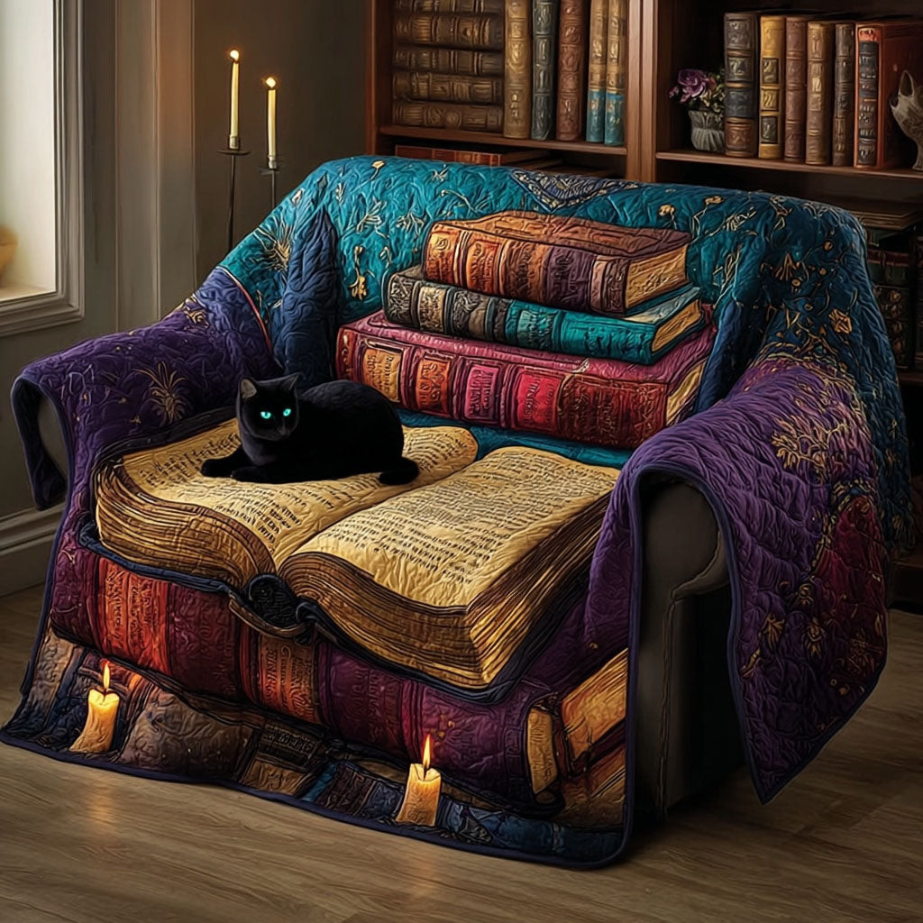 Dreamy Cat Quilted Sofa Cover Sofa Cover Couch Cool Gifts For Cat Lovers - Tradiviet