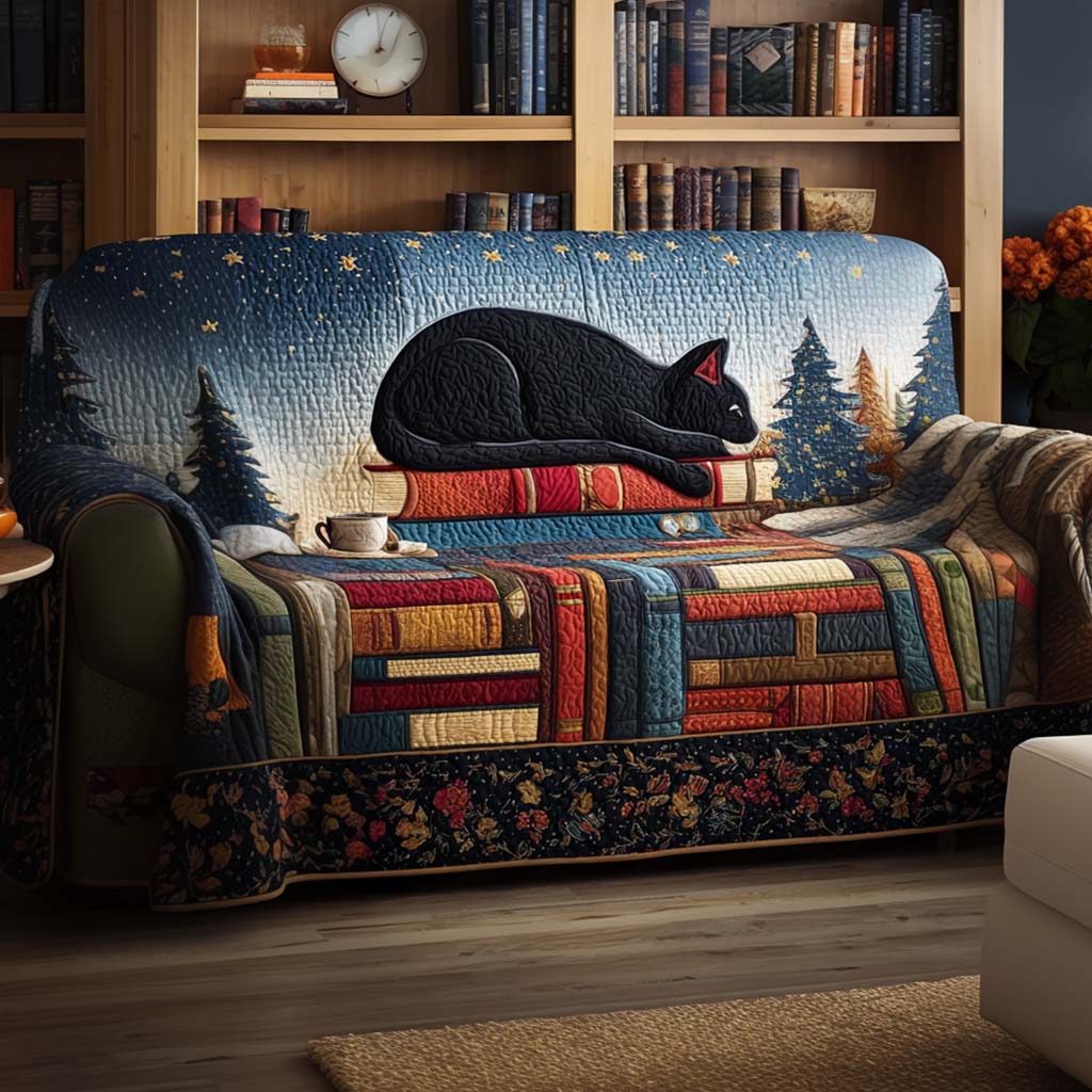Dreamy Paws Quilted Sofa Cover Trendy Home Room Decor Home Gifts For Him - Tradiviet