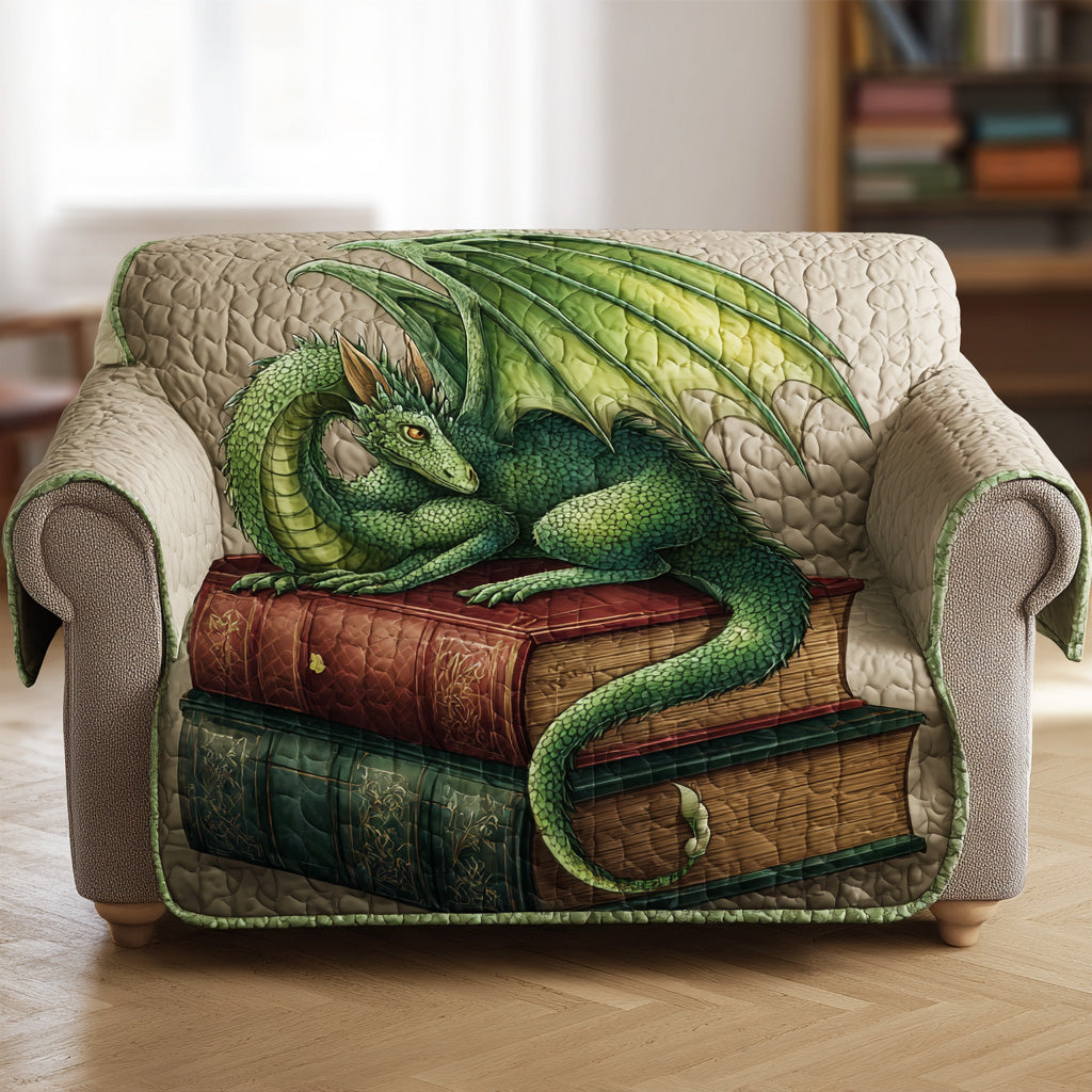 Flamebound Knowledge Quilted Sofa Cover Rustic Home Room Decor Unique Housewarming Gift Ideas - Tradiviet
