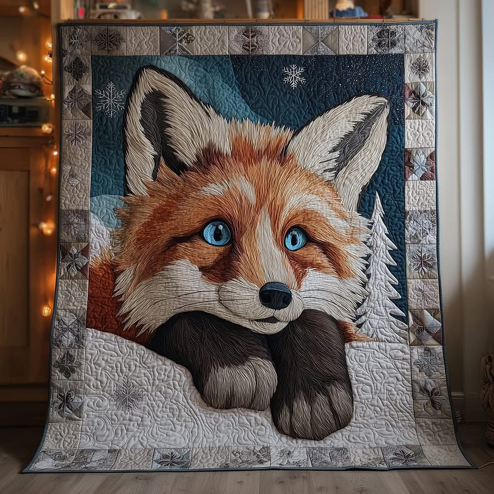 Fox Quilted Blanket Fox Best Christmas Holiday Gifts Ideas For Your Children - Tradiviet