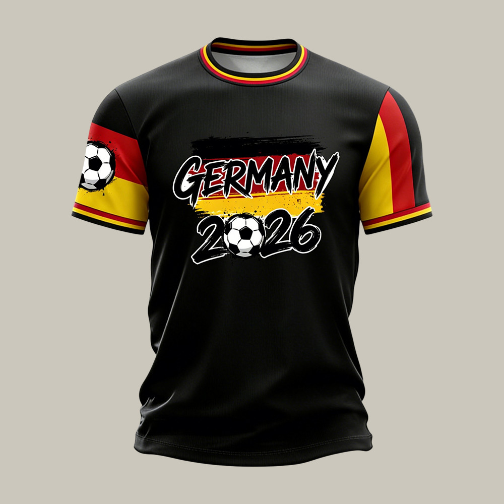 Germany Deutschland Soccer T-Shirt FIFA World Cup 2026 Merch Good Gift For Fans - Tradiviet - Image 2