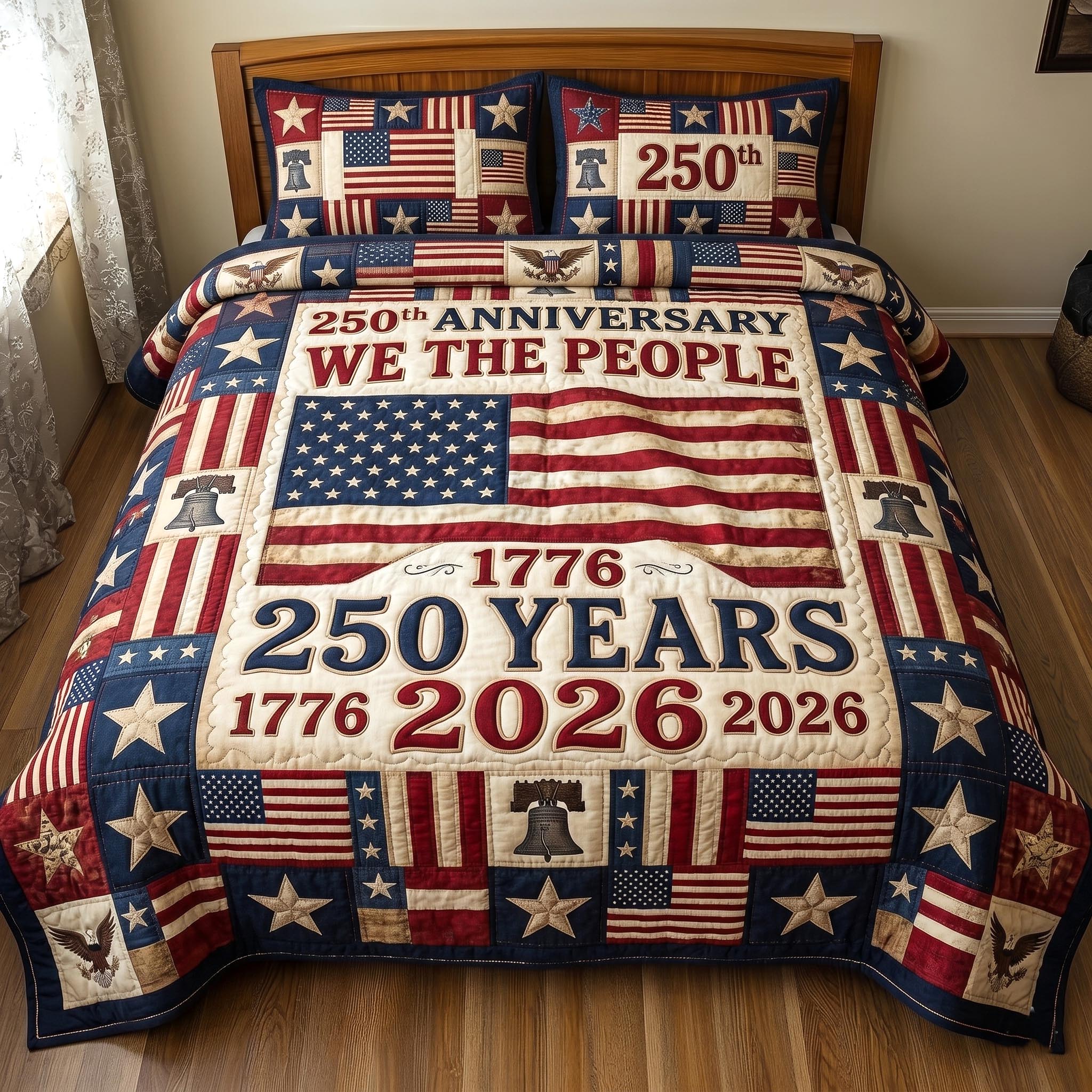 Heritage Patch Quilted Bedding Set Heritage Patch Harmony Gift For Patch Teacher - Tradiviet