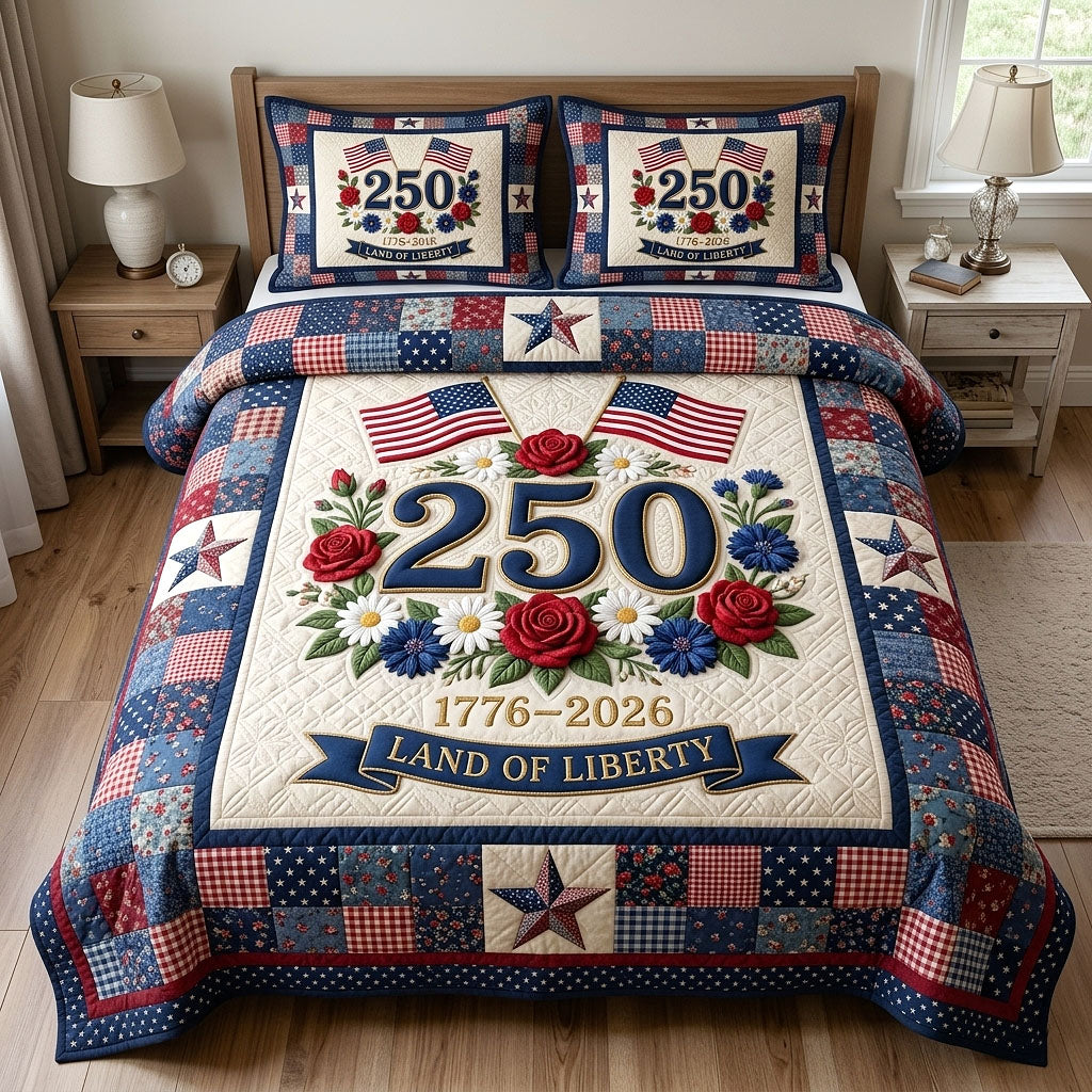 Heritage Patch Quilted Bedding Set Heritage Patch Treasure Gift For Heritage Nana - Tradiviet