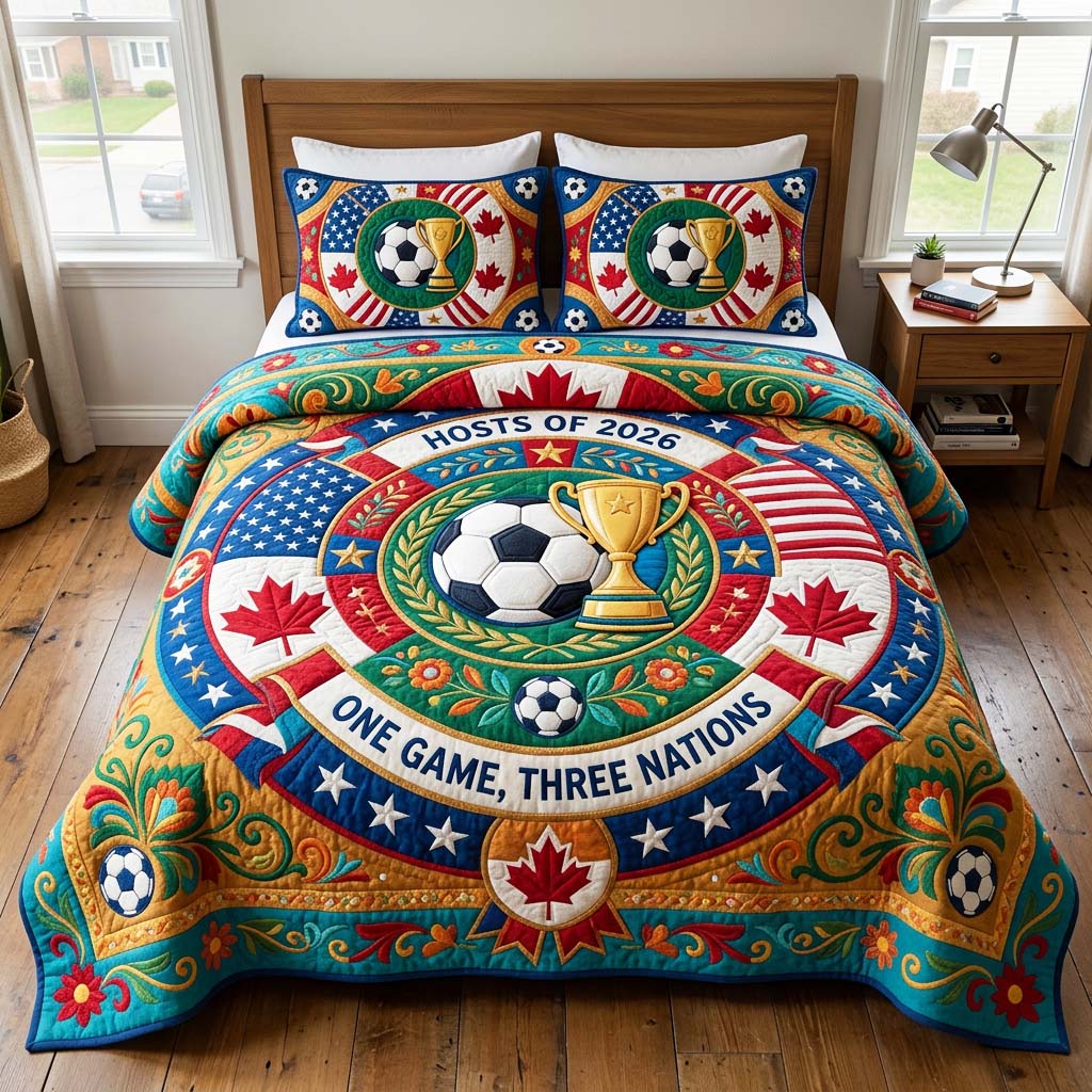 Host Pride Quilted Bedding Set Host Pride Wonder Gift For Host Pride - Tradiviet