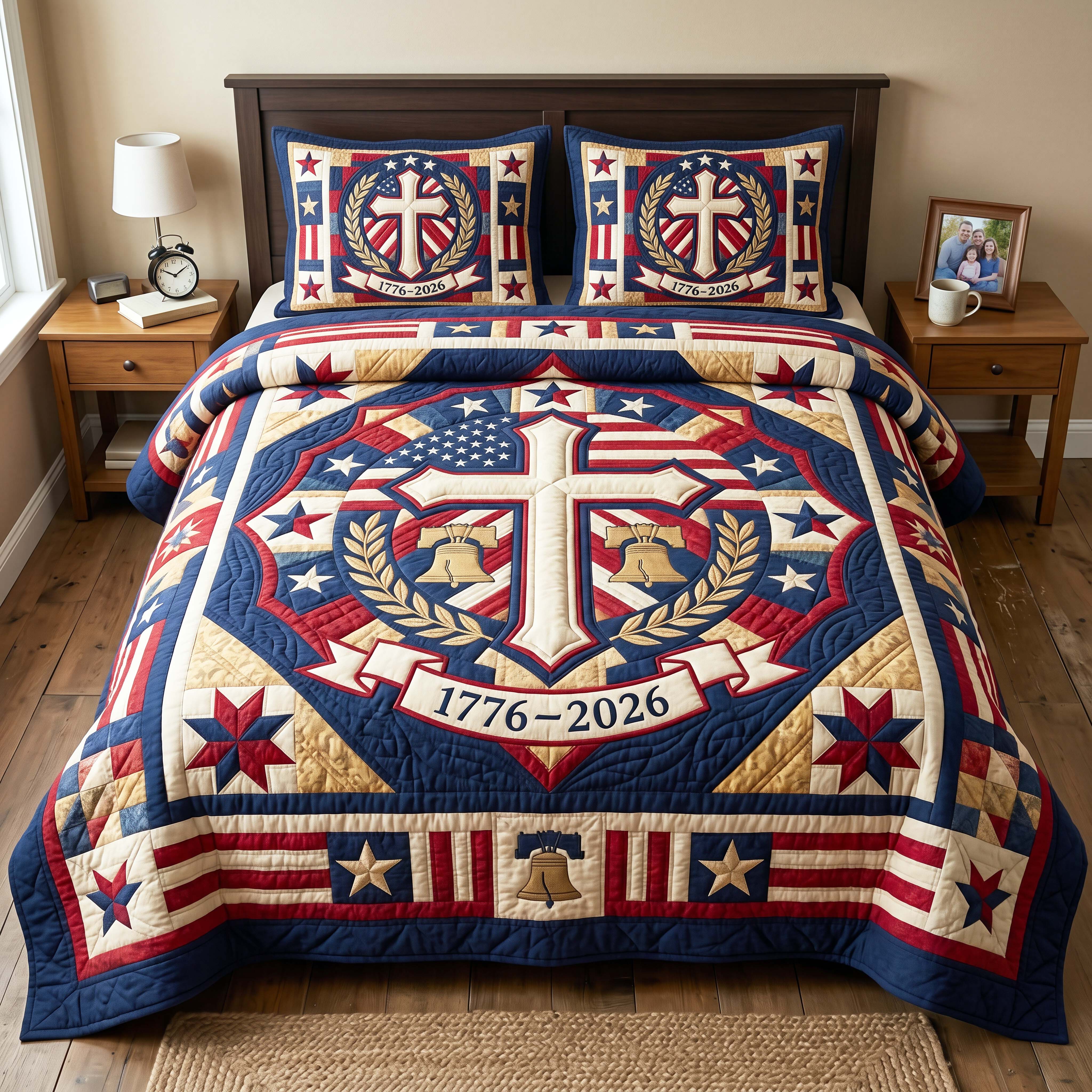 Liberty Covenant Quilted Bedding Set Liberty Covenant Joy Gift For Liberty Covenant - Tradiviet