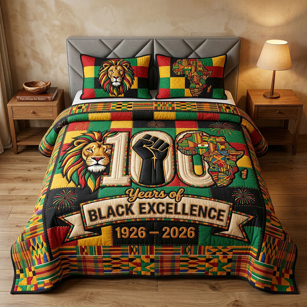Melanin Legacy Quilted Bedding Set Melanin Legacy Design Gift For Legacy Mom - Tradiviet