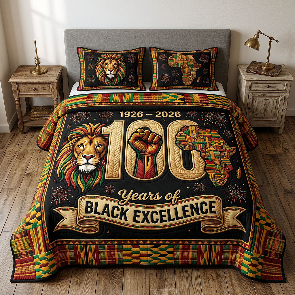 Melanin Legacy Quilted Bedding Set Melanin Legacy Scene Gift For Melanin Mom - Tradiviet