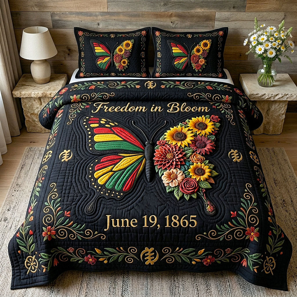 Melanin Legacy Quilted Bedding Set Melanin Legacy Setting Gift For Melanin Legacy - Tradiviet