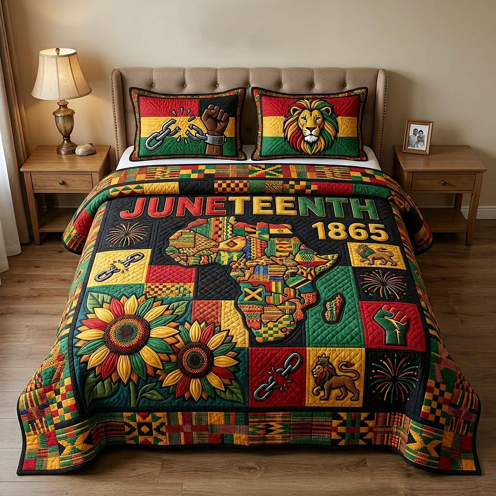 Melanin Legacy Quilted Bedding Set Melanin Legacy Warmth Gift For Legacy Wife - Tradiviet