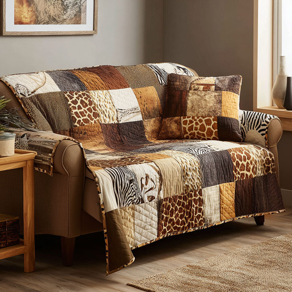Nomad Quilted Sofa Cover Nice Sofa Covers African American Gifts For Women - Tradiviet