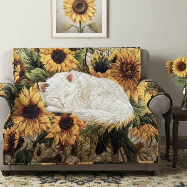 Pawfect Nap Quilted Sofa Cover Pet Home Couch Cover Gift For Home Lover - Tradiviet
