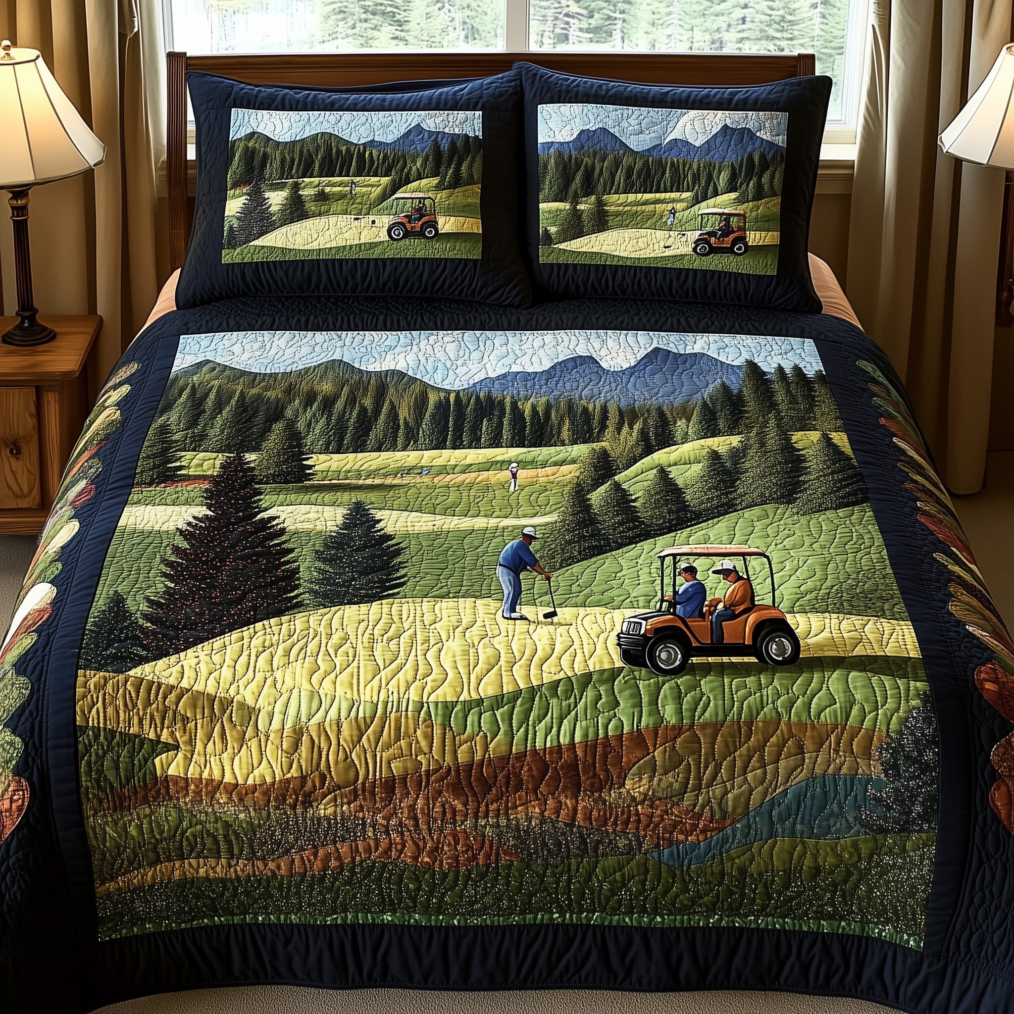 Peaceful Day By Par Quilted Bedding Set Peaceful Day Western Gift For Peaceful Day - Tradiviet