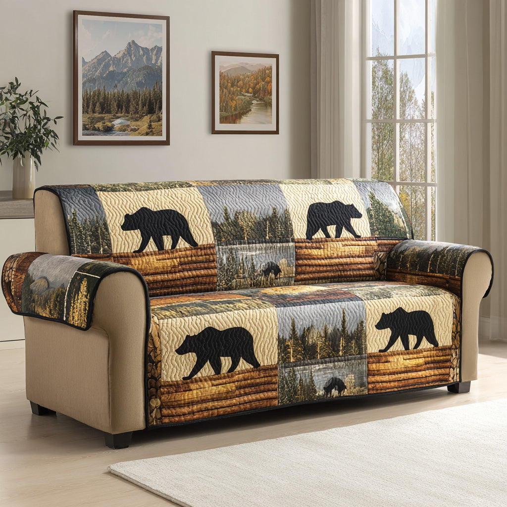 Prairie Watch Quilted Sofa Cover Elegant Room Decor Room Decor Gift Ideas - Tradiviet