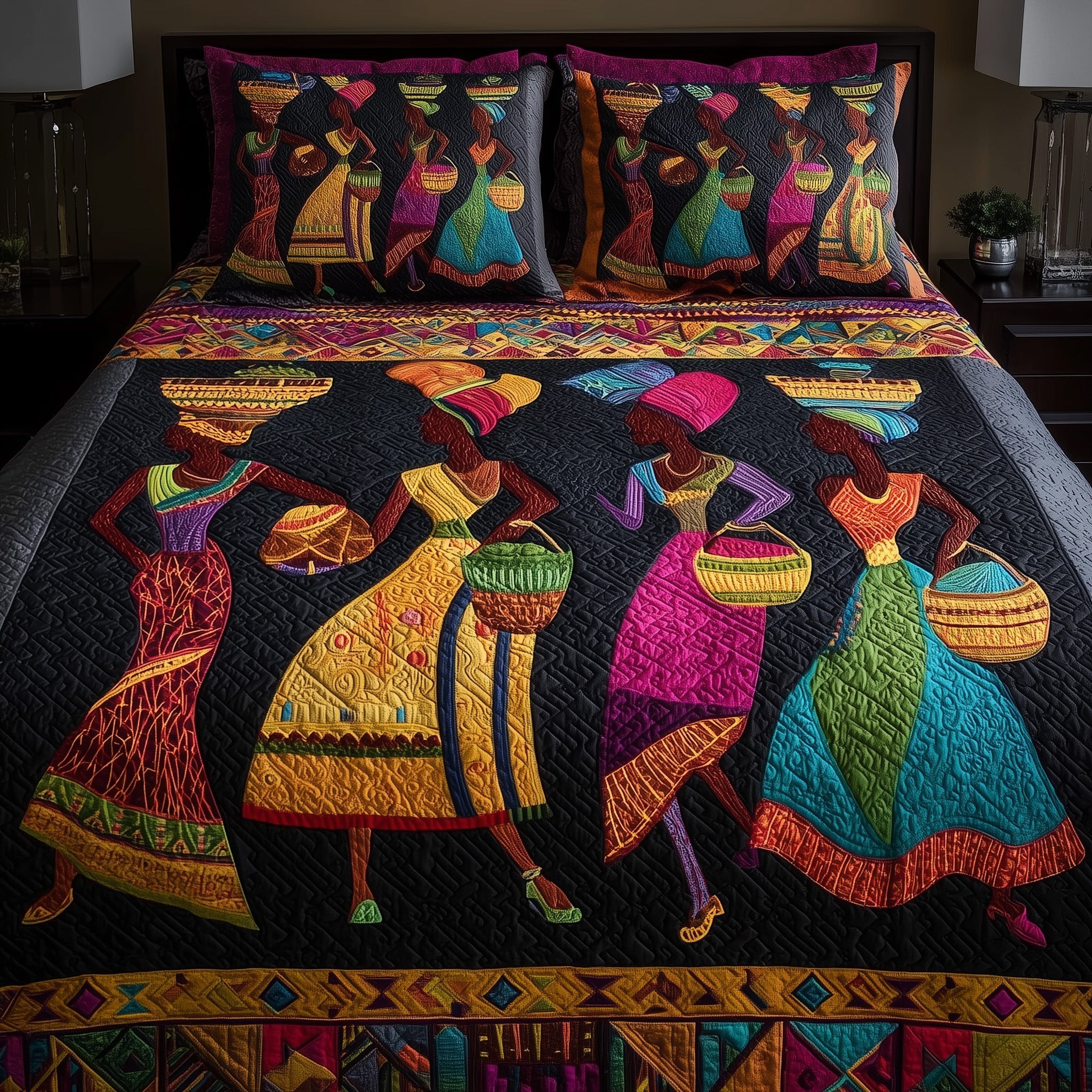 Proud To Rise Quilted Bedding Set Proud Rise Scene Gift For Proud Lovers - Tradiviet