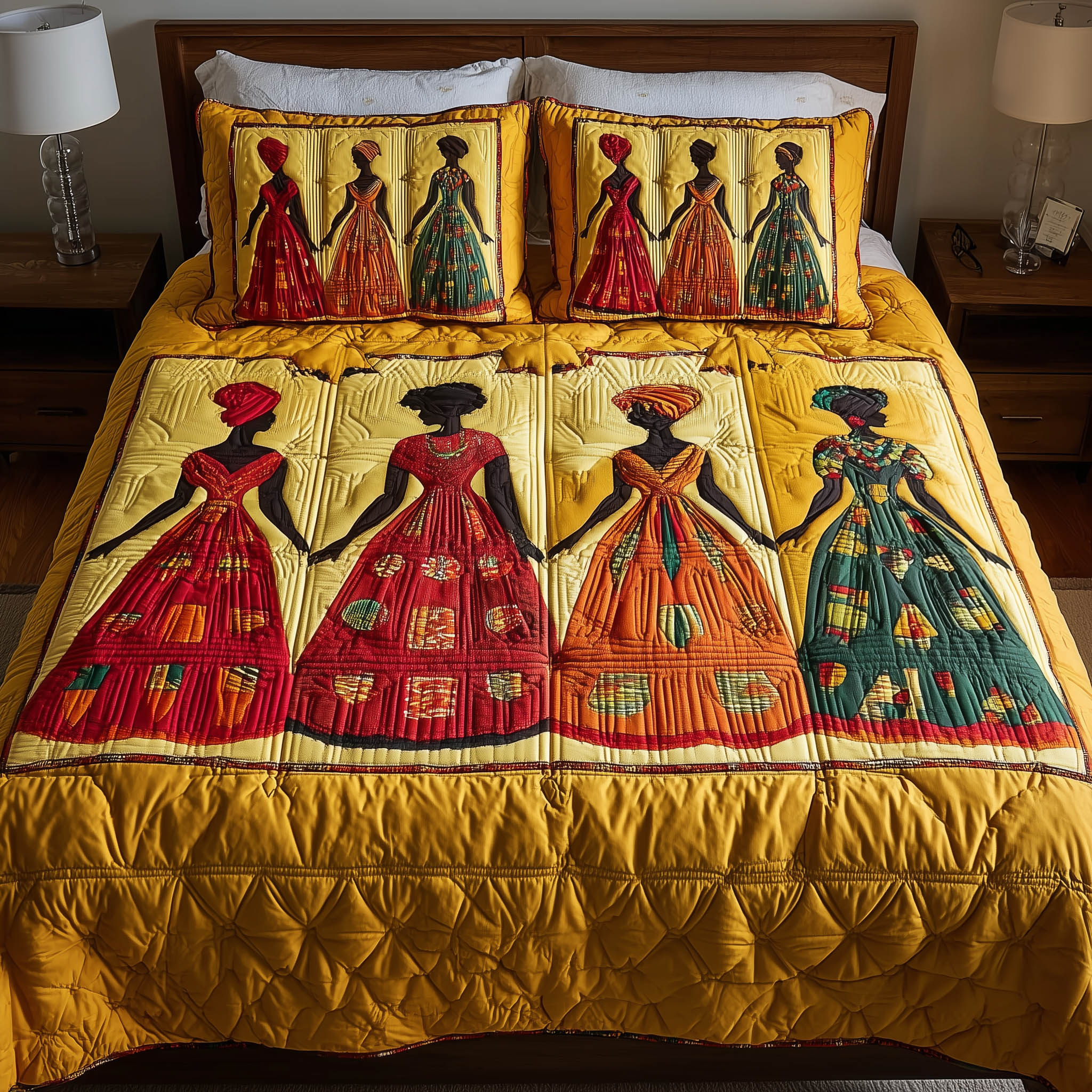 Soulbound Roots Quilted Bedding Set Soulbound Roots Living Gift For Soulbound Friends - Tradiviet