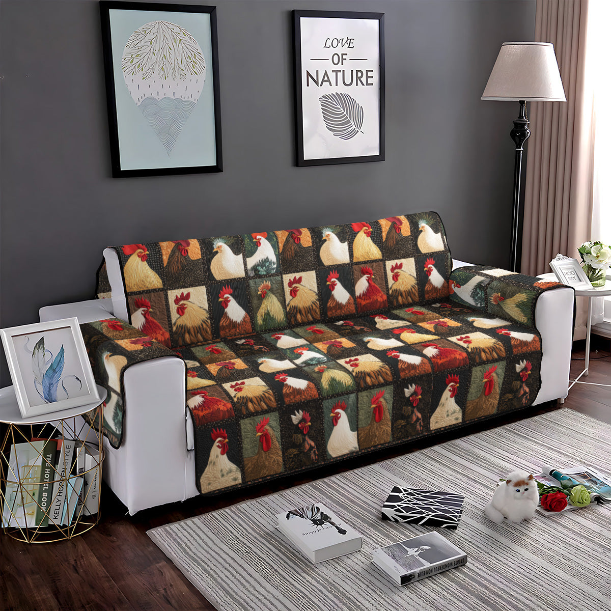 Summit Serenity Quilted Sofa Cover Room Room Decor Ideas Home Gift For Him - Tradiviet