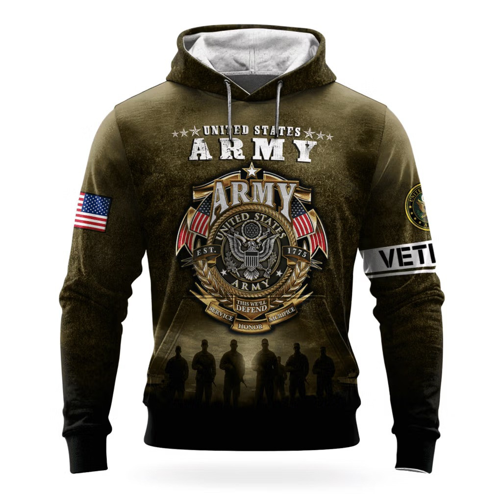 US Army This We'll Defend 250Th Anniversary Hoodie 1775 2025 Army Veteran Gifts Ideas - Tradiviet