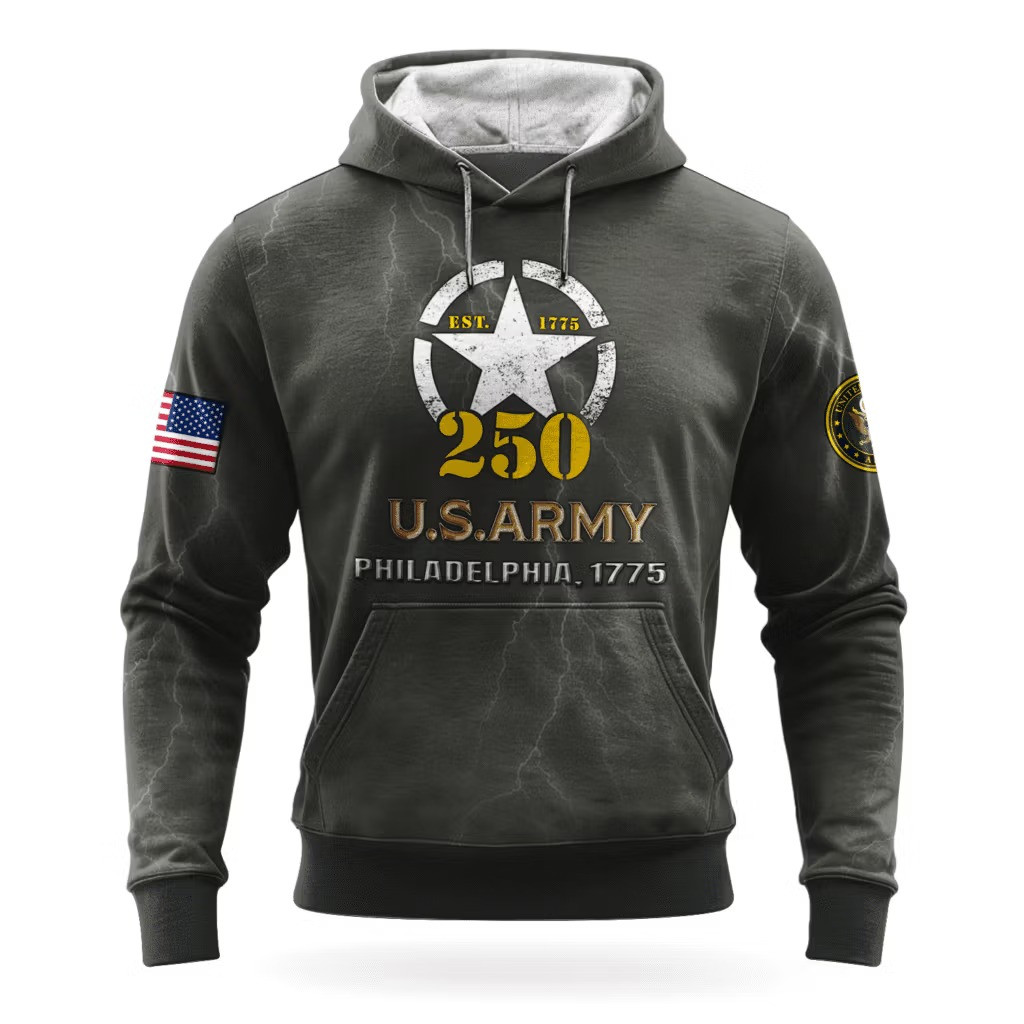 US Army This We'll Defend 250Th Anniversary Hoodie 1775 2025 Best Gift For Army Veteran - Tradiviet