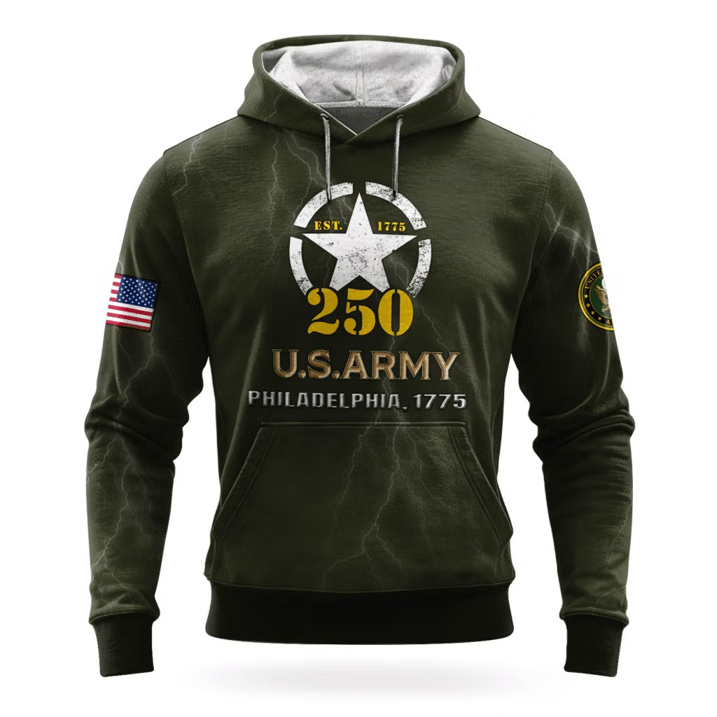 US Army This We'll Defend 250Th Anniversary Hoodie 1775 2025 Best Veterans Day Gifts - Tradiviet