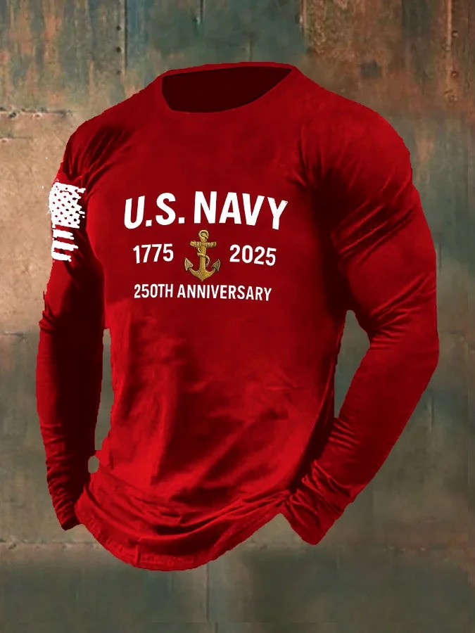 U.S Navy 250Th Anniversary T-Shirt 1775 2025 Tee Shirt Veteran Appreciation Gifts - Tradiviet
