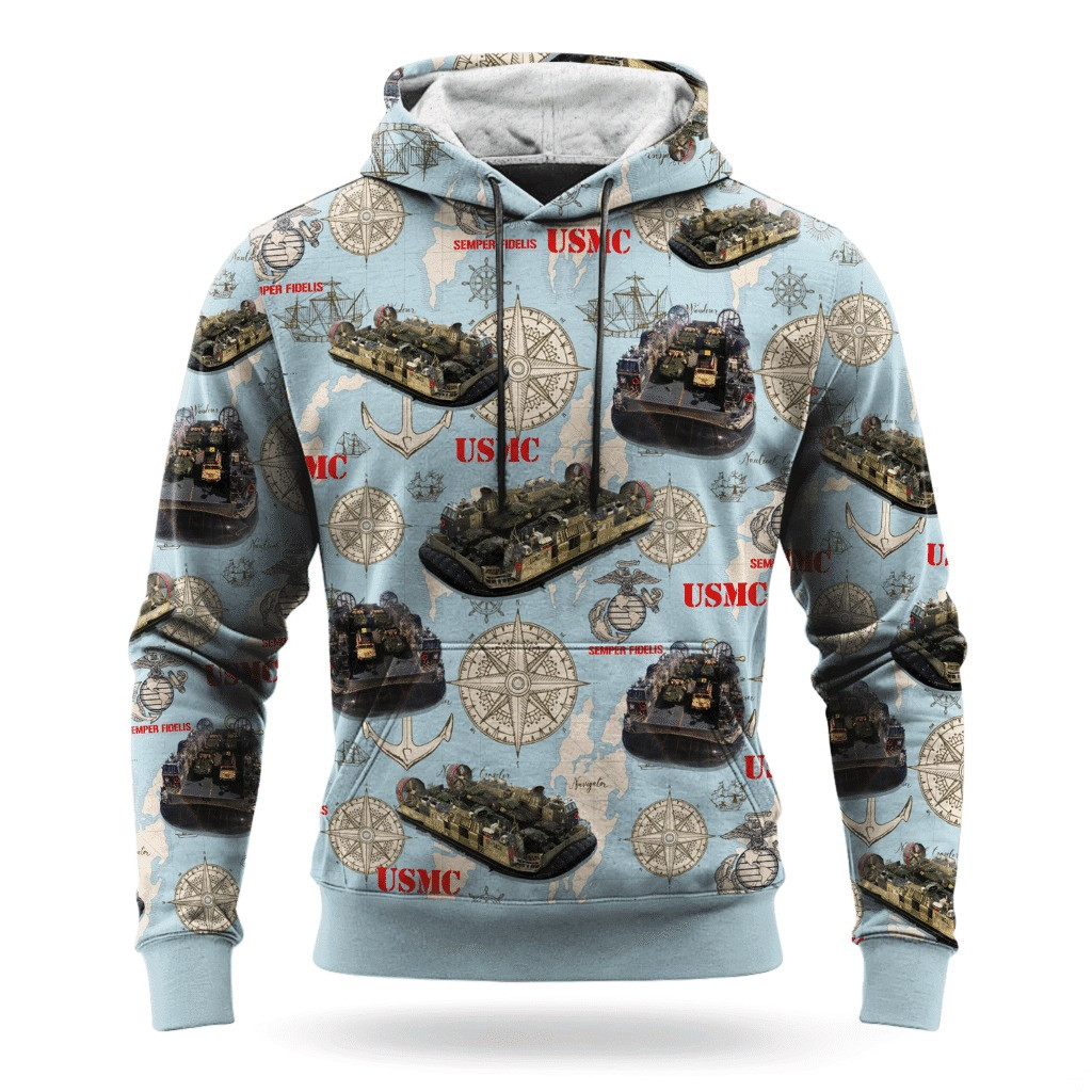 USMC Semper Fi 250Th Anniversary Hoodie Marine Corps Veteran Apparel Best Gifts For Him - Tradiviet