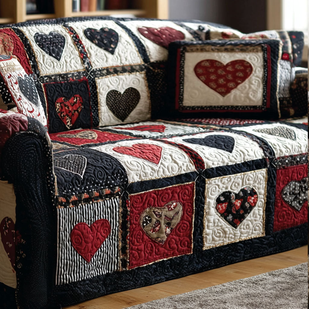 Warm Affection Quilted Sofa Cover The Best Sofa Slipcovers Cool Gifts For Couples - Tradiviet