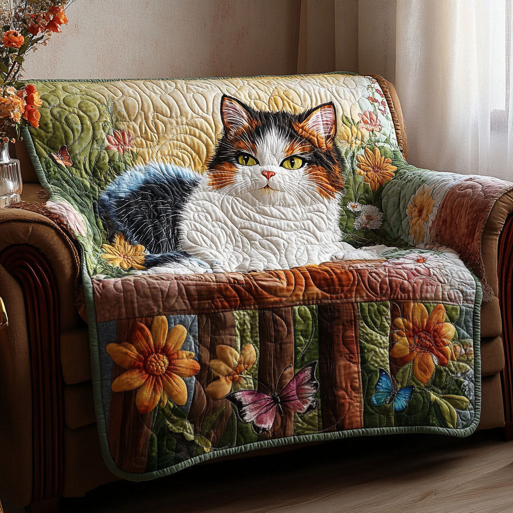 Whisker Haven Quilted Sofa Cover Simple Home Room Decor Unique Home Decor Finds - Tradiviet