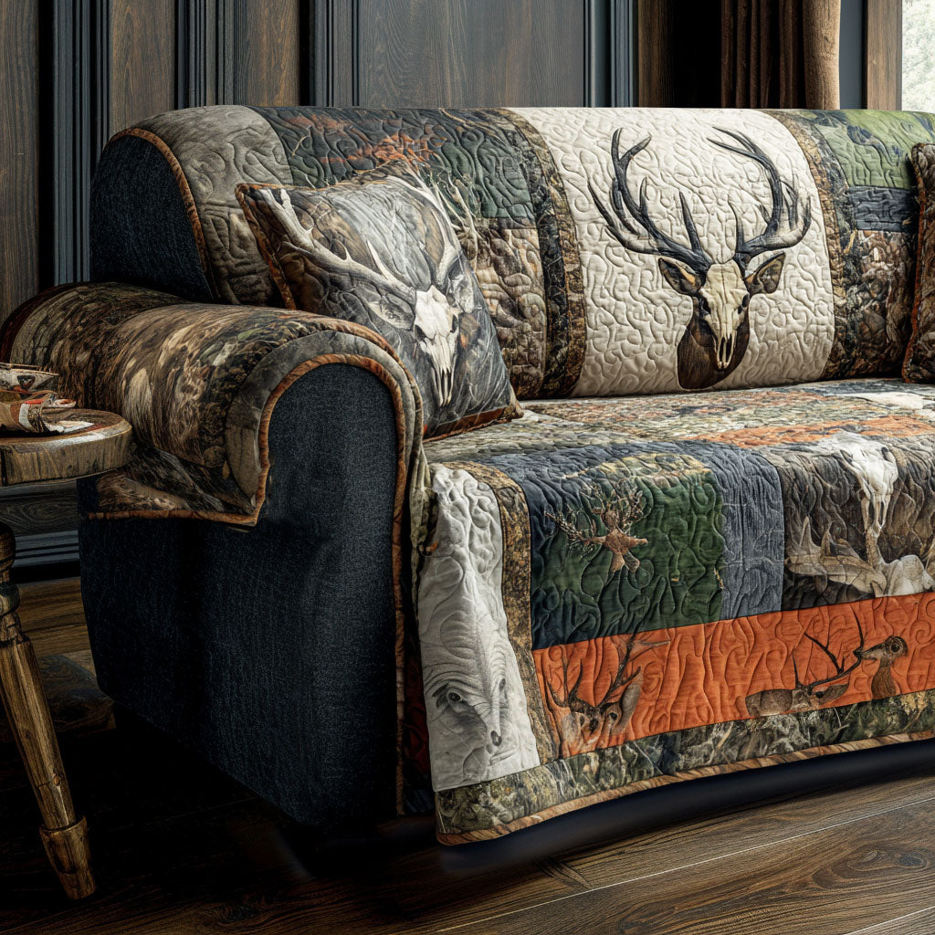 Wild Ridge Quilted Sofa Cover Boho Home Room Decor Cute Room Decor Gifts - Tradiviet