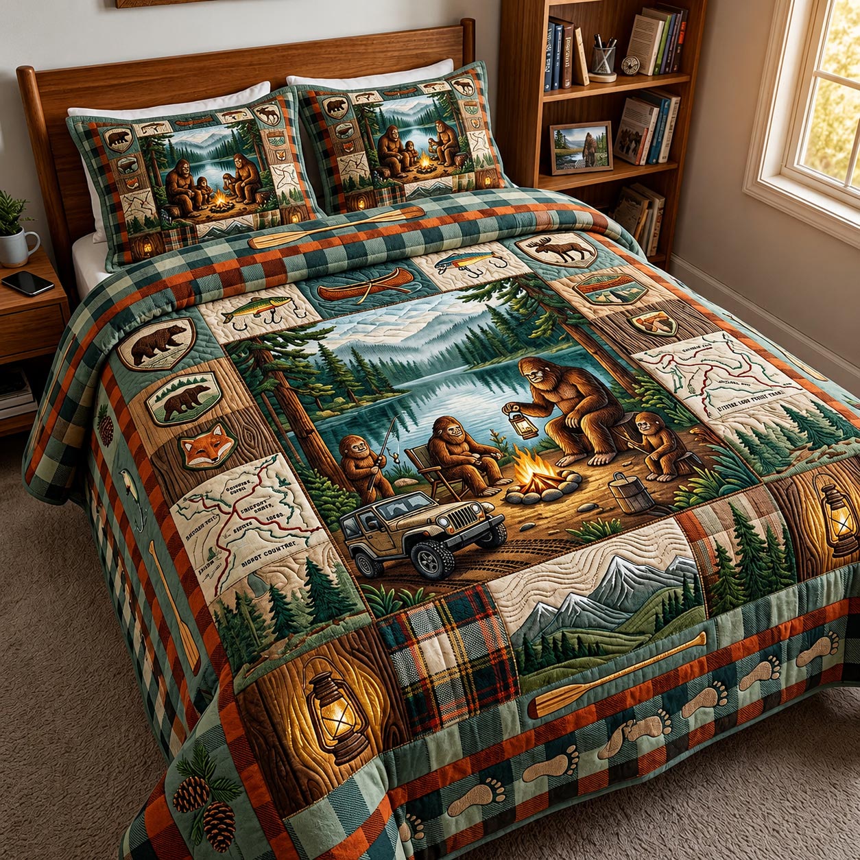 Wild Roamer Quilted Bedding Set Wild Roamer Tribute Gift For Wild Roamer - Tradiviet