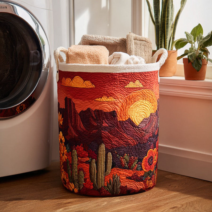 Amber Horizon Quilted Laundry Basket Unique Cool Laundry Basket Gifts For Mom In Law