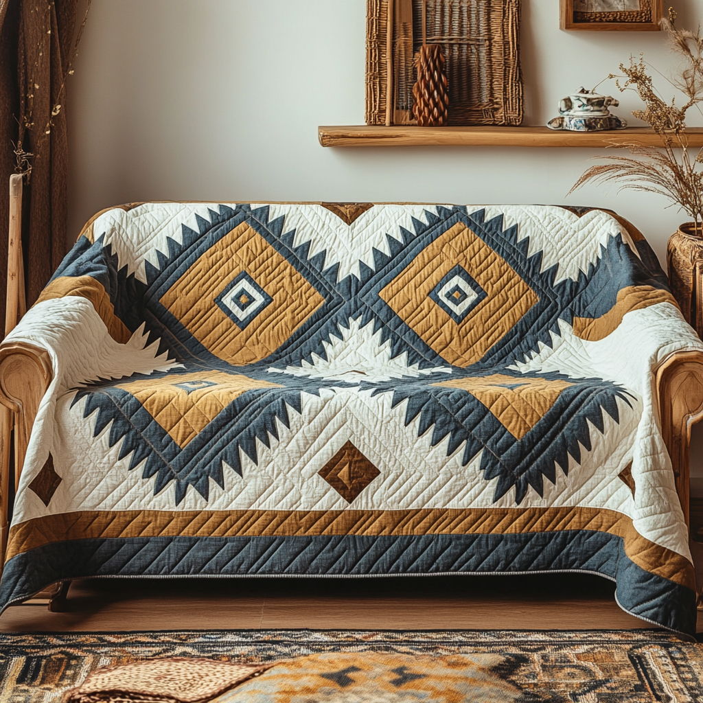 Amber Horizon Quilted Sofa Cover Sofa Covers For Sale Native American Mom Gifts