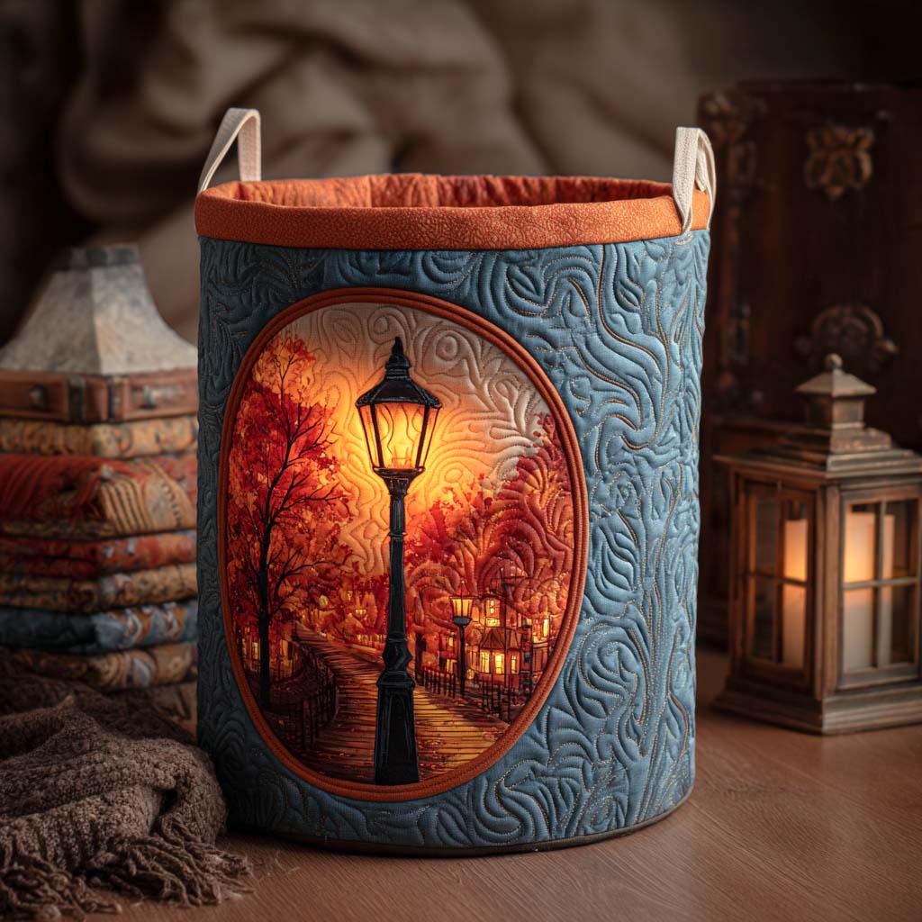 Autumn Illume Quilted Laundry Basket Foldable Hamper Best Father's Day Gifts For Grandpa